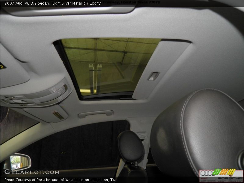 Light Silver Metallic / Ebony 2007 Audi A6 3.2 Sedan