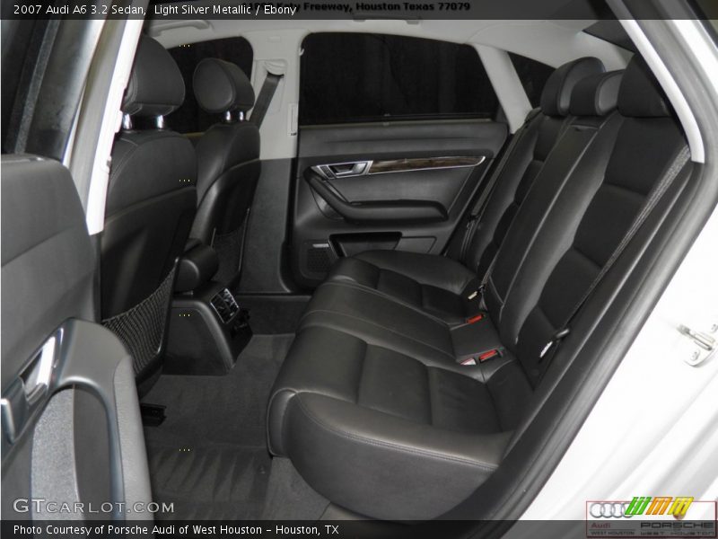 Light Silver Metallic / Ebony 2007 Audi A6 3.2 Sedan