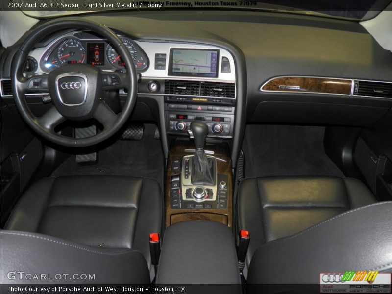 Light Silver Metallic / Ebony 2007 Audi A6 3.2 Sedan