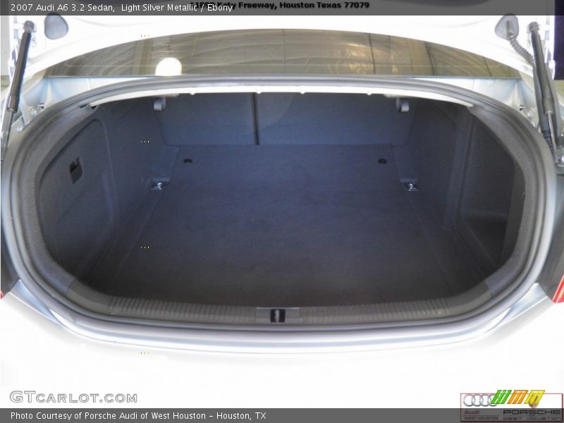 Light Silver Metallic / Ebony 2007 Audi A6 3.2 Sedan