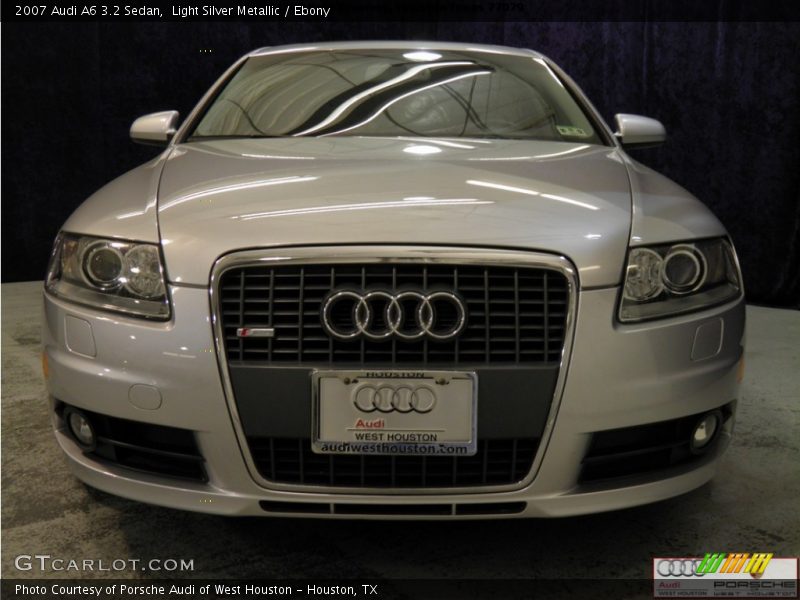 Light Silver Metallic / Ebony 2007 Audi A6 3.2 Sedan