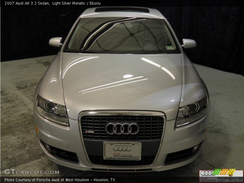 Light Silver Metallic / Ebony 2007 Audi A6 3.2 Sedan