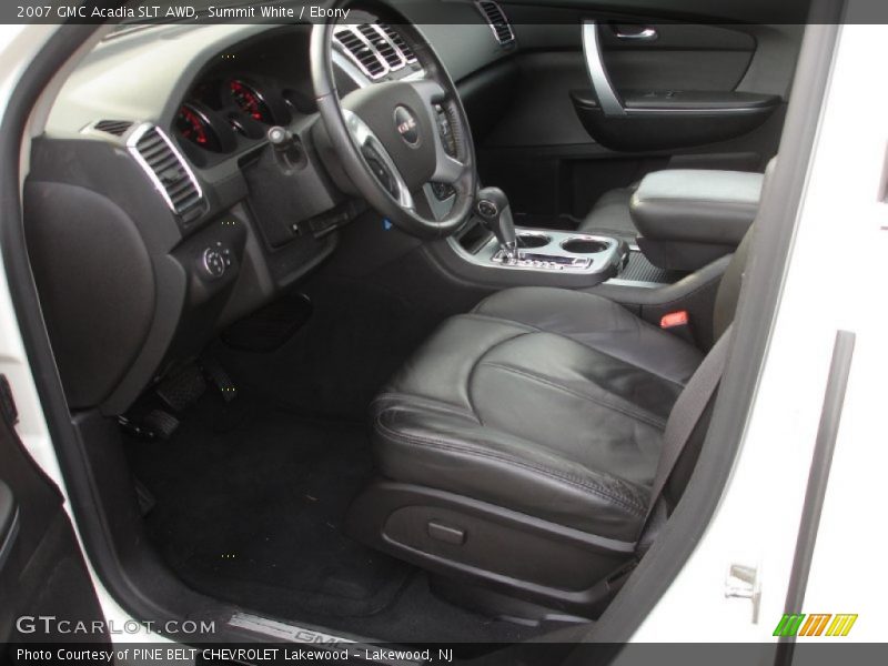 Summit White / Ebony 2007 GMC Acadia SLT AWD