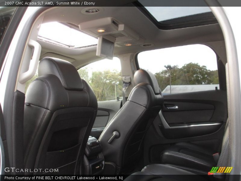 Summit White / Ebony 2007 GMC Acadia SLT AWD