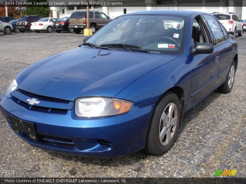 Arrival Blue Metallic / Graphite 2004 Chevrolet Cavalier LS Sedan