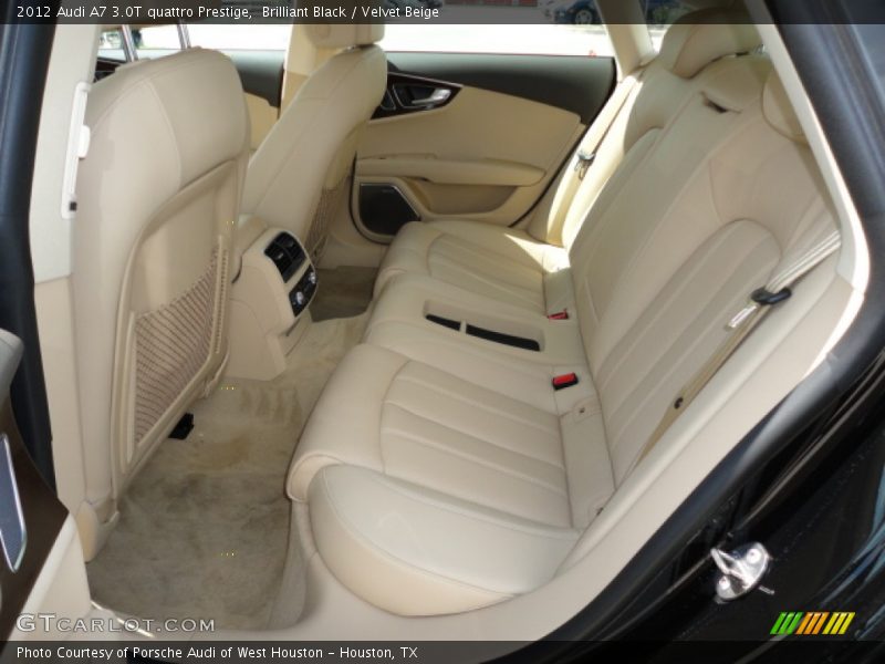  2012 A7 3.0T quattro Prestige Velvet Beige Interior