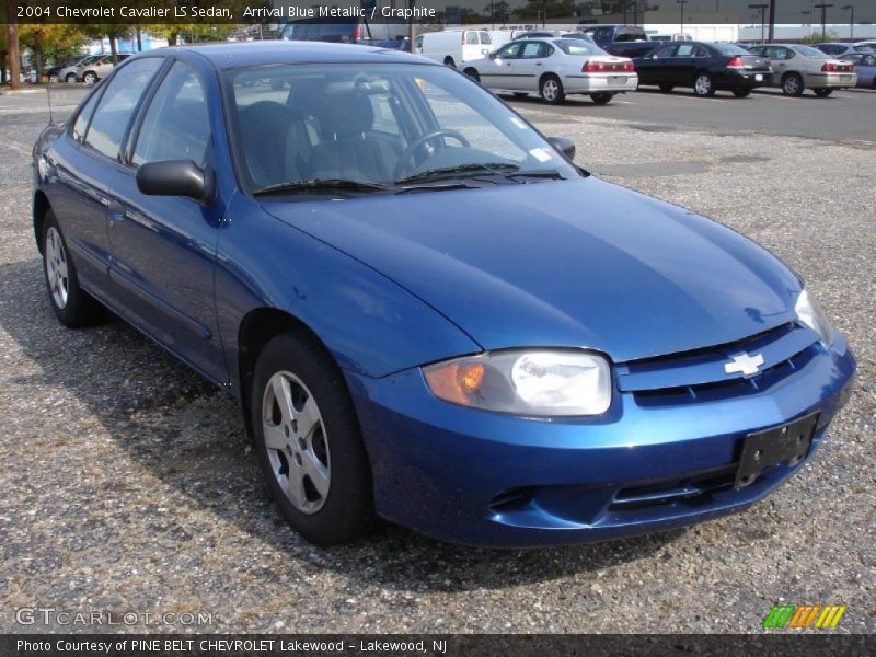 Arrival Blue Metallic / Graphite 2004 Chevrolet Cavalier LS Sedan