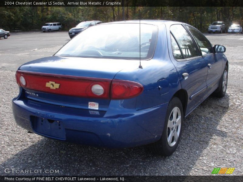 Arrival Blue Metallic / Graphite 2004 Chevrolet Cavalier LS Sedan