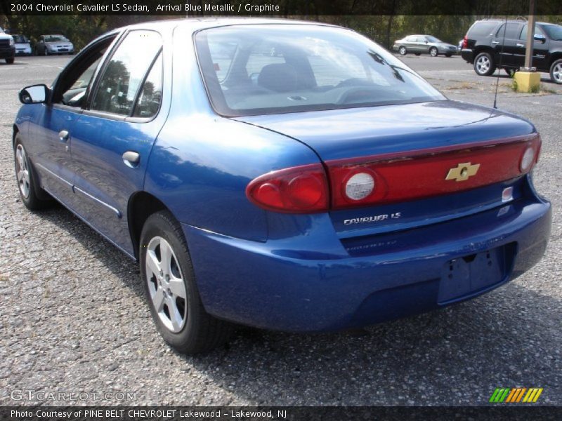 Arrival Blue Metallic / Graphite 2004 Chevrolet Cavalier LS Sedan