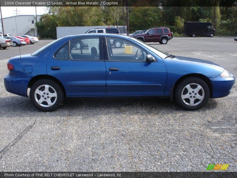 Arrival Blue Metallic / Graphite 2004 Chevrolet Cavalier LS Sedan