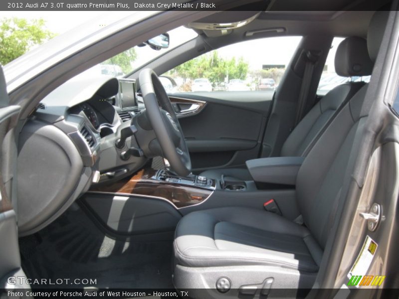  2012 A7 3.0T quattro Premium Plus Black Interior