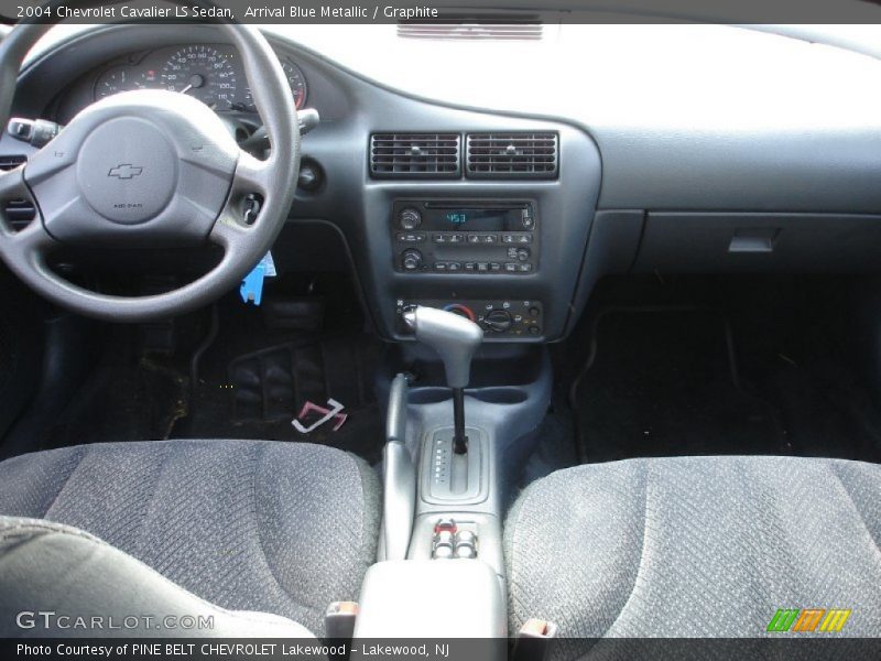Arrival Blue Metallic / Graphite 2004 Chevrolet Cavalier LS Sedan