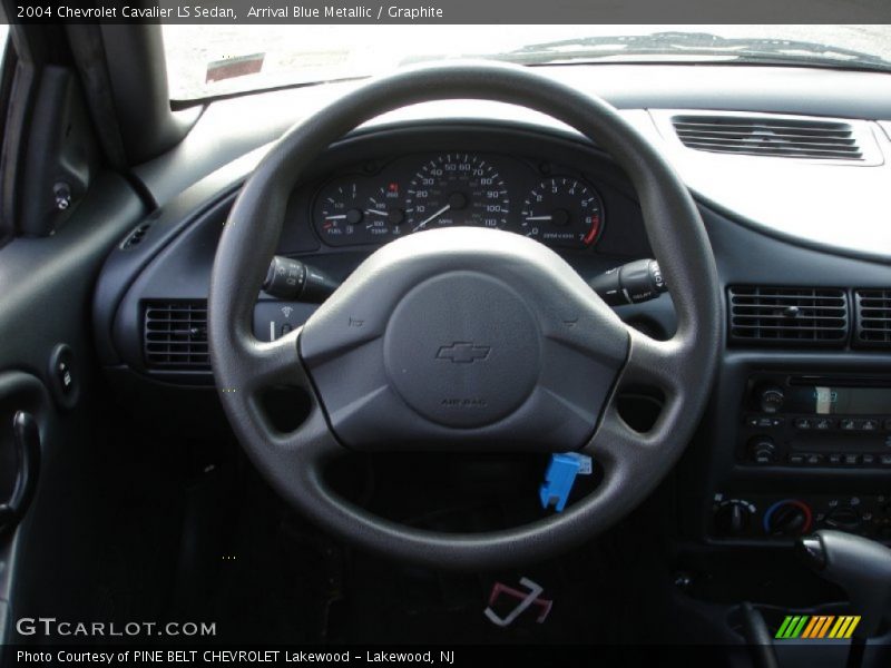 Arrival Blue Metallic / Graphite 2004 Chevrolet Cavalier LS Sedan
