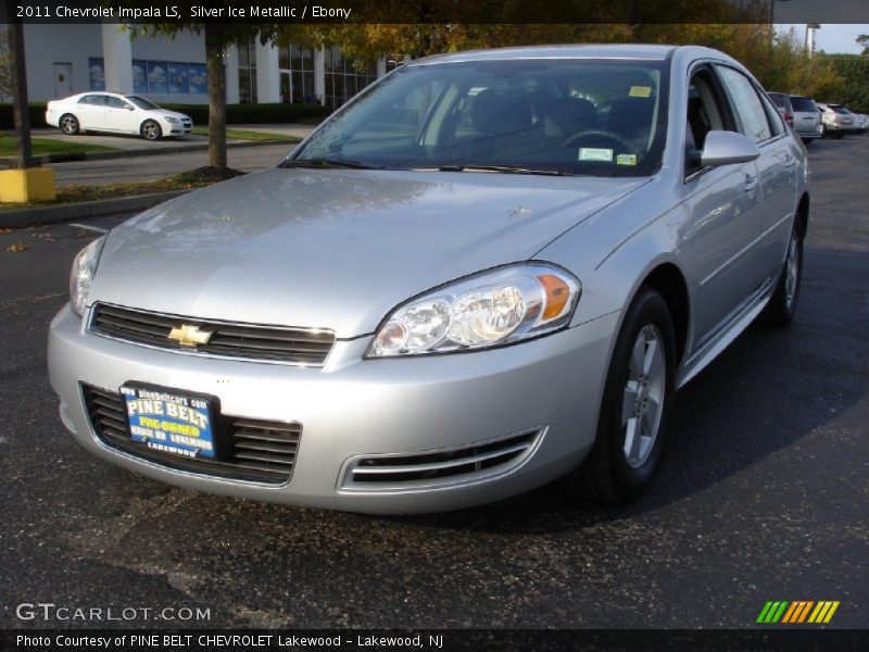 Silver Ice Metallic / Ebony 2011 Chevrolet Impala LS