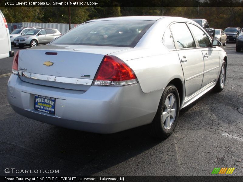 Silver Ice Metallic / Ebony 2011 Chevrolet Impala LS