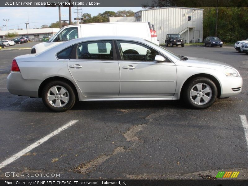 Silver Ice Metallic / Ebony 2011 Chevrolet Impala LS