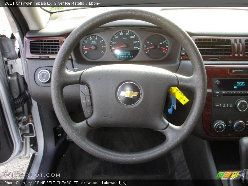 Silver Ice Metallic / Ebony 2011 Chevrolet Impala LS