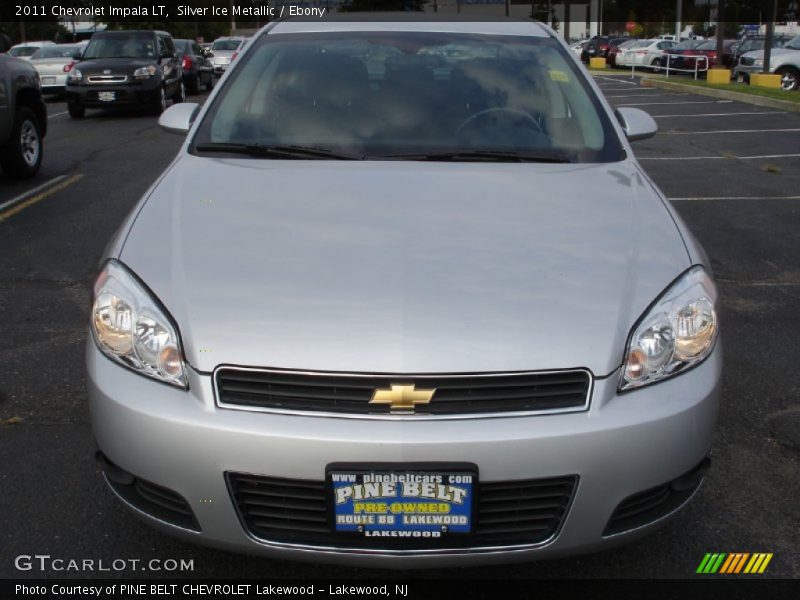 Silver Ice Metallic / Ebony 2011 Chevrolet Impala LT