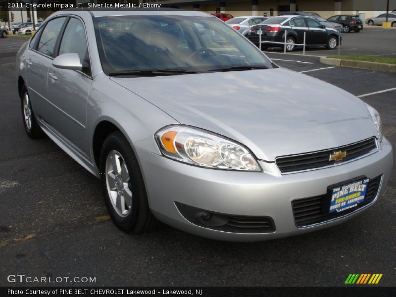 Silver Ice Metallic / Ebony 2011 Chevrolet Impala LT