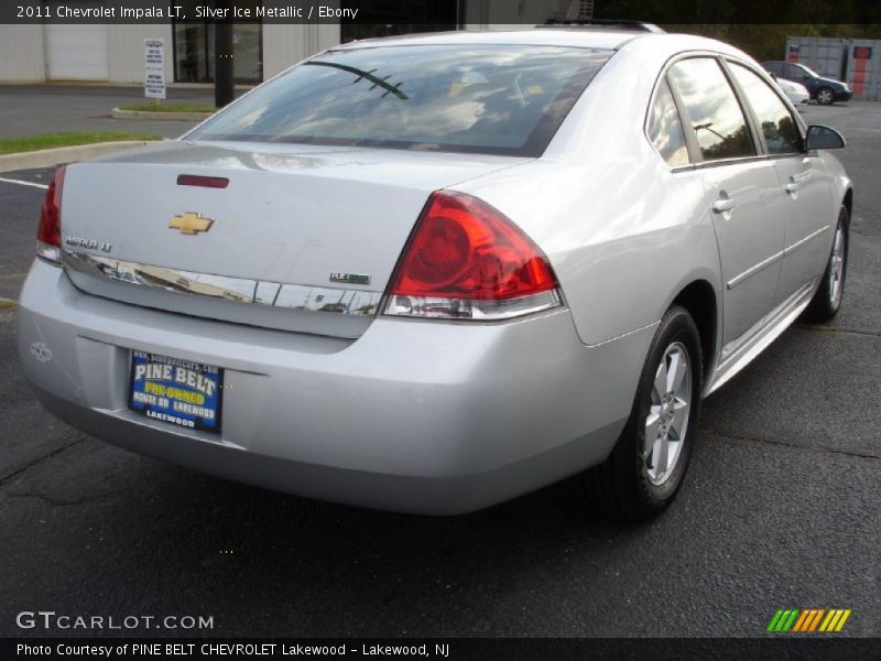 Silver Ice Metallic / Ebony 2011 Chevrolet Impala LT