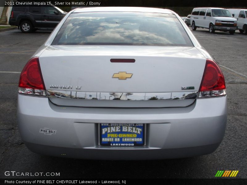 Silver Ice Metallic / Ebony 2011 Chevrolet Impala LT