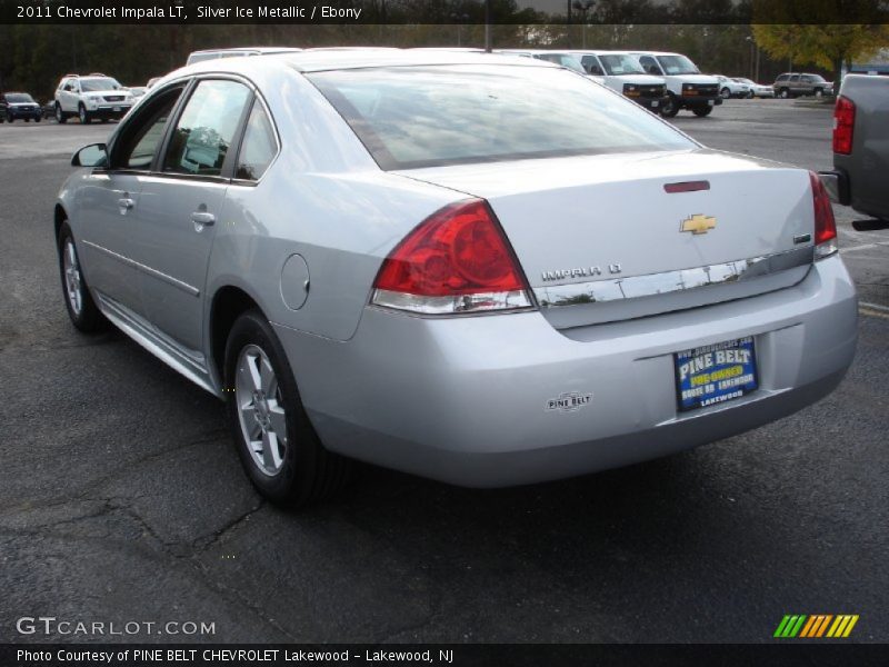 Silver Ice Metallic / Ebony 2011 Chevrolet Impala LT