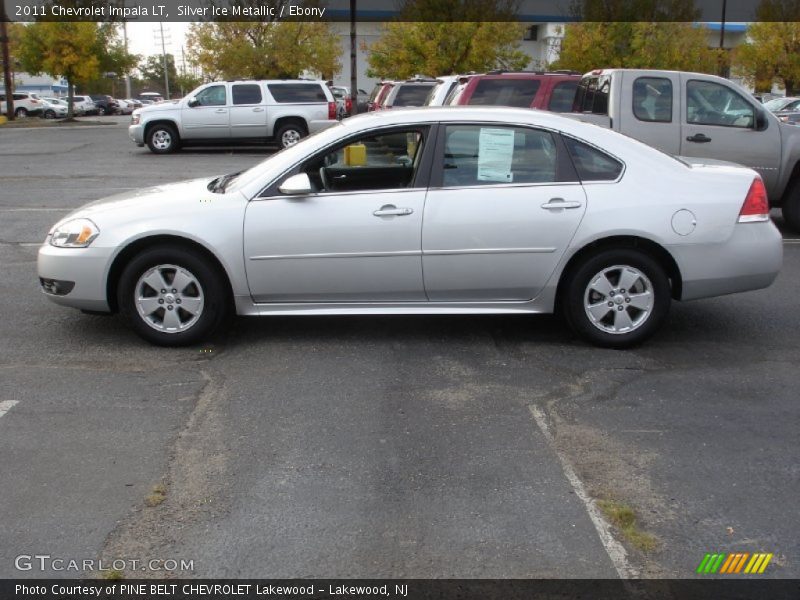 Silver Ice Metallic / Ebony 2011 Chevrolet Impala LT
