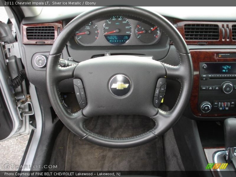 Silver Ice Metallic / Ebony 2011 Chevrolet Impala LT