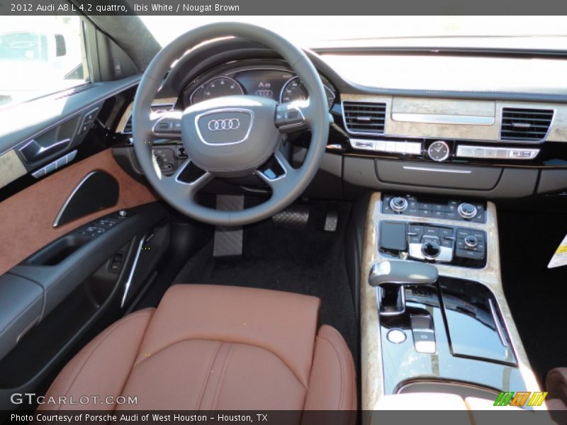Dashboard of 2012 A8 L 4.2 quattro