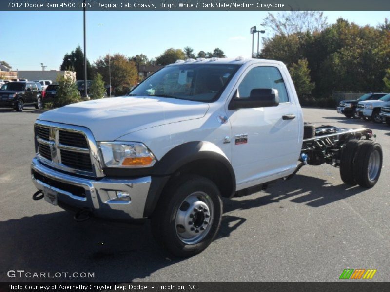  2012 Ram 4500 HD ST Regular Cab Chassis Bright White