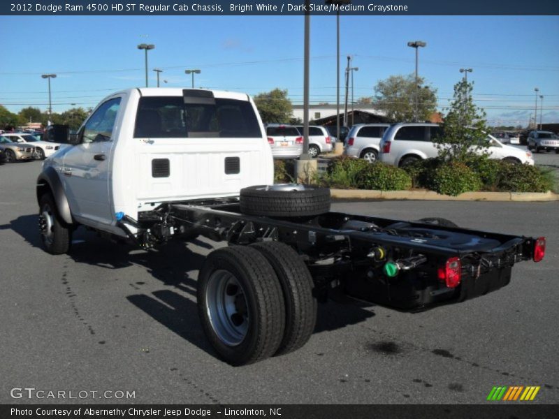  2012 Ram 4500 HD ST Regular Cab Chassis Bright White