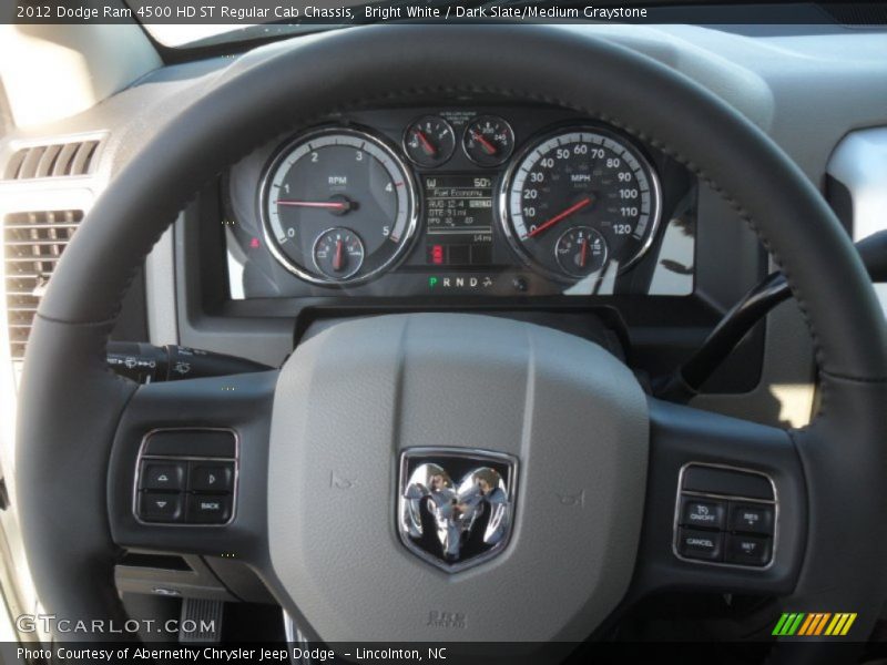  2012 Ram 4500 HD ST Regular Cab Chassis Steering Wheel