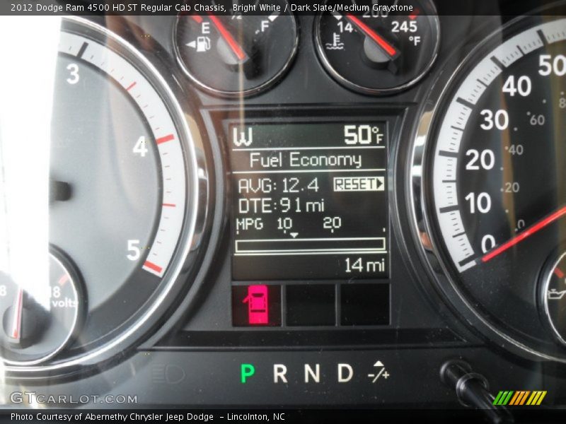 Bright White / Dark Slate/Medium Graystone 2012 Dodge Ram 4500 HD ST Regular Cab Chassis