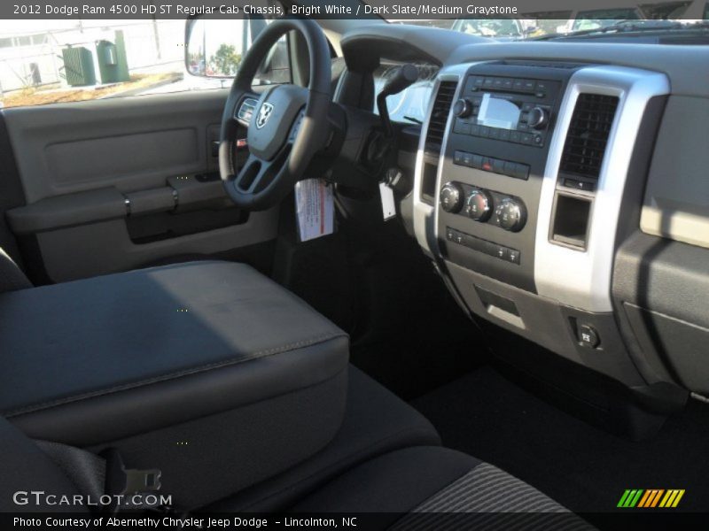 Bright White / Dark Slate/Medium Graystone 2012 Dodge Ram 4500 HD ST Regular Cab Chassis