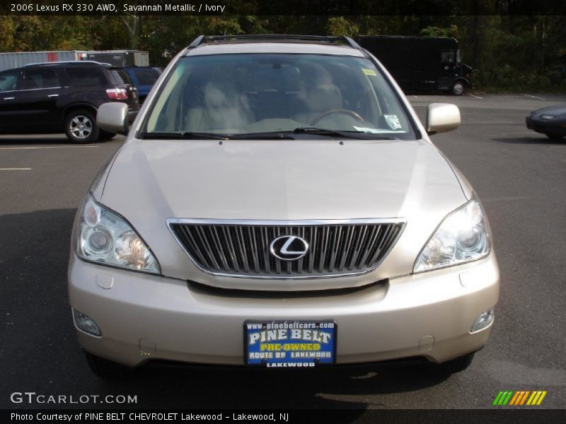 Savannah Metallic / Ivory 2006 Lexus RX 330 AWD