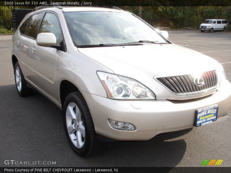 Savannah Metallic / Ivory 2006 Lexus RX 330 AWD