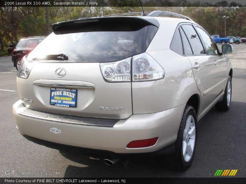 Savannah Metallic / Ivory 2006 Lexus RX 330 AWD