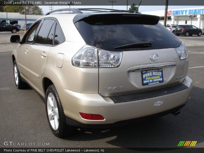 Savannah Metallic / Ivory 2006 Lexus RX 330 AWD