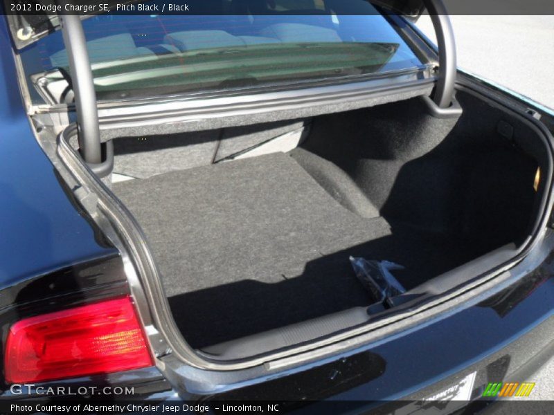  2012 Charger SE Trunk