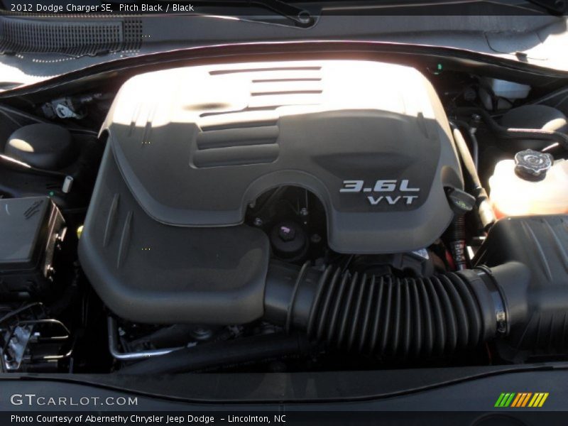  2012 Charger SE Engine - 3.6 Liter DOHC 24-Valve Pentastar V6