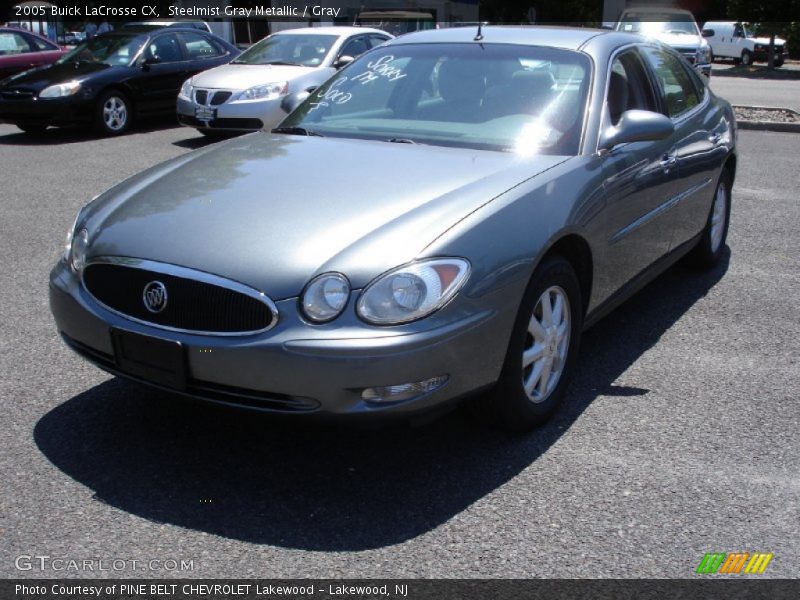 Steelmist Gray Metallic / Gray 2005 Buick LaCrosse CX