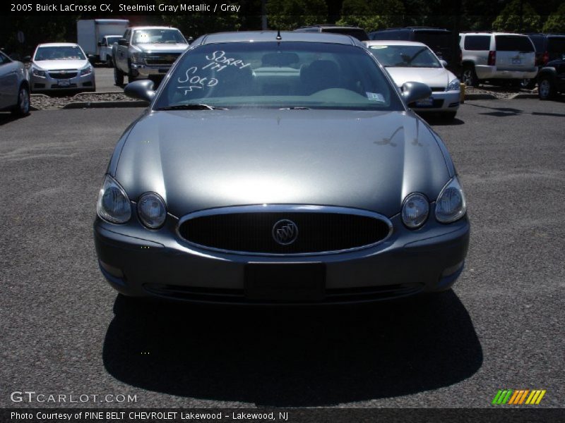 Steelmist Gray Metallic / Gray 2005 Buick LaCrosse CX