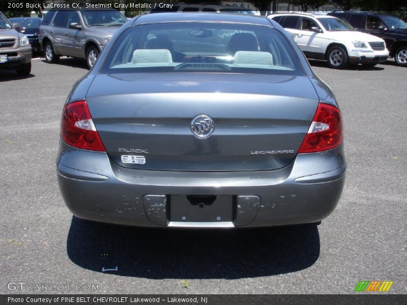 Steelmist Gray Metallic / Gray 2005 Buick LaCrosse CX
