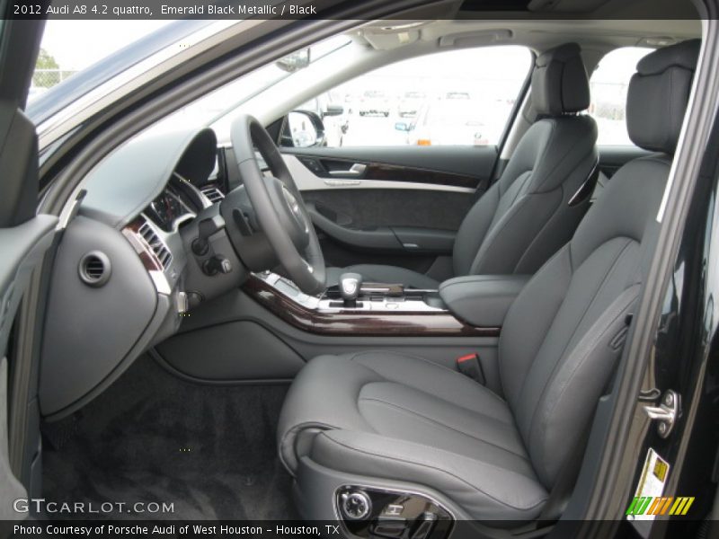  2012 A8 4.2 quattro Black Interior