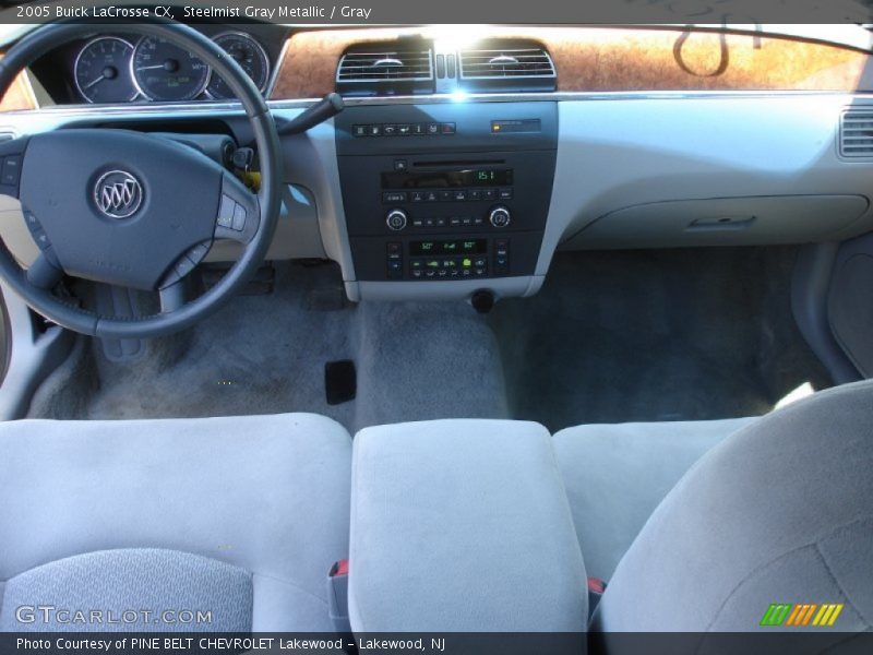 Steelmist Gray Metallic / Gray 2005 Buick LaCrosse CX