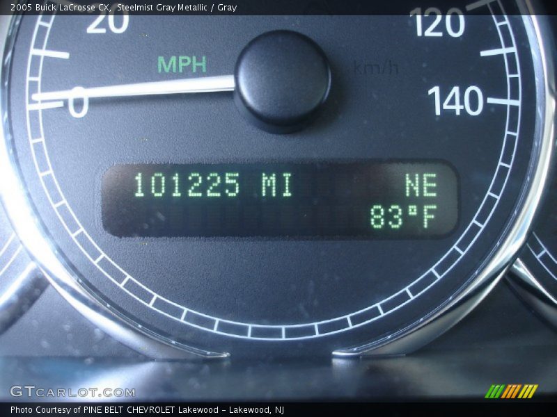Steelmist Gray Metallic / Gray 2005 Buick LaCrosse CX