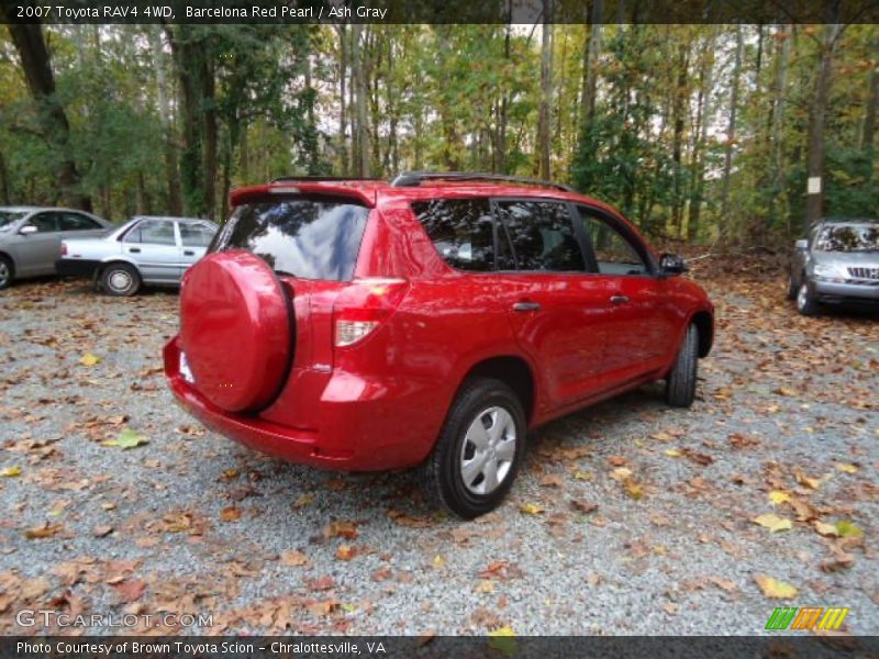 Barcelona Red Pearl / Ash Gray 2007 Toyota RAV4 4WD