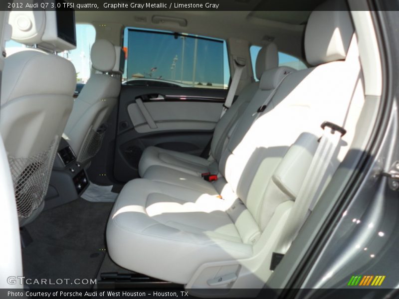 Graphite Gray Metallic / Limestone Gray 2012 Audi Q7 3.0 TFSI quattro