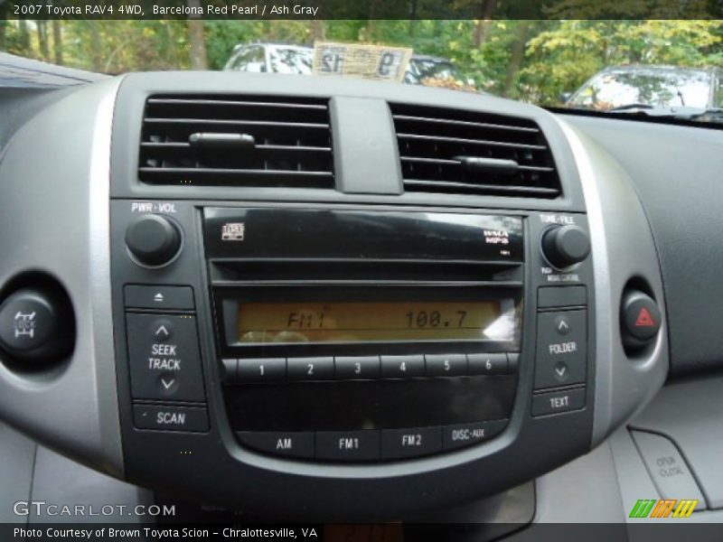 Barcelona Red Pearl / Ash Gray 2007 Toyota RAV4 4WD