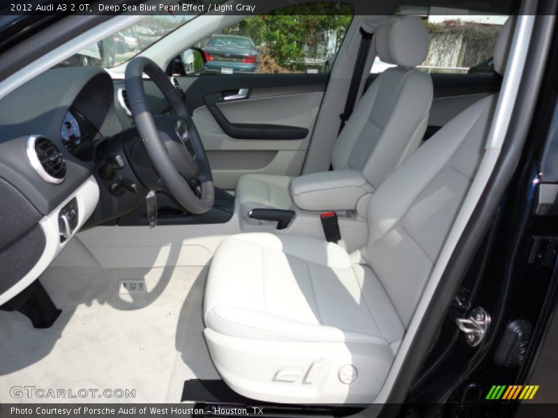  2012 A3 2.0T Light Gray Interior